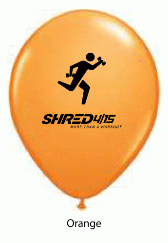 SHRED Latex Standard Color Balloon