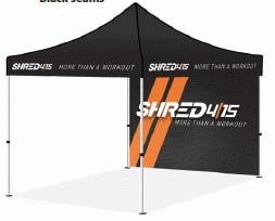 Standard 10' Tent Kit with Back Wall